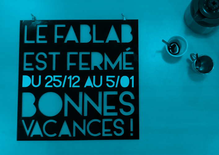 Le FabLab organise l’atelier 1.0 (gratuit)